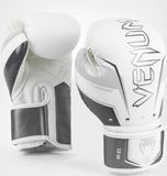 Venum Elite Evo Bokshandschoenen – Wit/Grijs – 10 oz