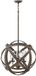Hinkley LED Kroonluchter | 3X E14 Max 40W | IP44 | Dimbaar | Vintage Iron