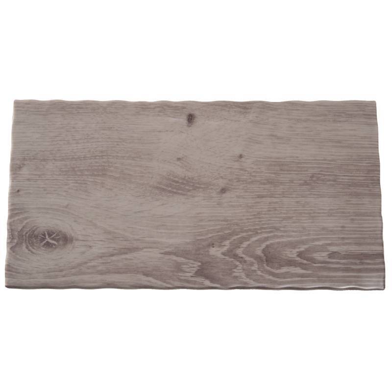 APS Melamine serveerplateau driftwood - 1/3gn - Set van 2 stuks