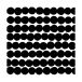 Marimekko Serviette Räsymatto 33x33 cm Lot de 20 Noir-Blanc