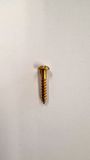 Hoenderdaal Fasteners Hoenderdaal Houtschroef Messing Blank Bk Zs Din96 2.5X20