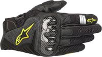 Alpinestars SMX 1 Air V2 Motorfiets handschoenen - Zwart/Geel