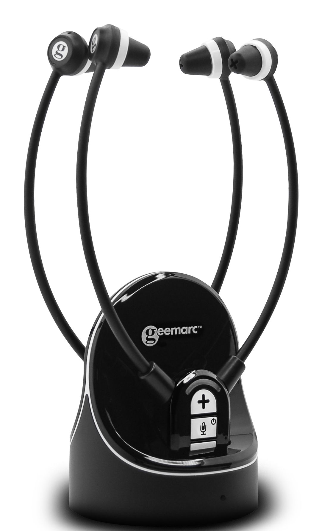 Geemarc Telecom GEEMARC CL7370 Opti Draadloze TV-HEADSET TV-LUISTERSET - Duo set