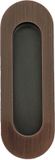 Henderson Schuifdeurkom ovaal 120x40 roodkoper