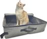 Markenlos Shenzhen Haorui Industrial Technology Co., Ltd. Kattentoilet - Open - Textiel/Stof - Geschikt voor kittens
