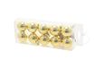 Nataluna L. Gepolijste gouden ballen 4 cm 10 stuks