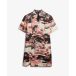 Superdry - Mini-robe en jacquard à col mandarin - Femme - Robe