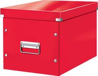 Leitz Wow Click & Store Kubus Grote Opbergdoos - Rood