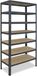 Shelfplaza HOME étagère métallique - 200x80x40 cm - anthracite - 7 tablettes