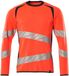 Mascot Accelerate Safe Sweatshirt 19084-781 - hi-vis rood/donkermarine - M
