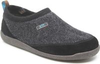 Q Fit Promed Pantoffel Mannen Zwart Wol Vilt 46