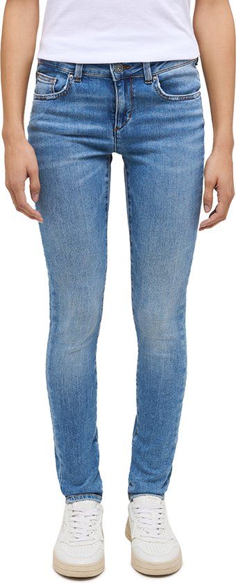 Mustang Quincy Skinny Fit Jeans - Women's - Light Blue Denim - W26/L30