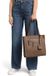 Tom Tailor TTWINONA M shopper met ritssluiting, taupe