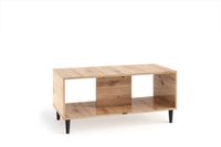 Margaret Hadas24 Koffietafel Laura Salontafel Rechthoekig Zwart/Eiken Artisan