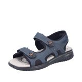 Rieker Sandalen - Heren - Blauw - Maat: 44