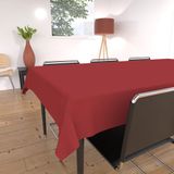 Soleil d'ocre Tafelkleed rechthoek 140x240 cm Alix rood