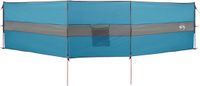 vidaXL Windscherm camping waterdicht 490x123 cm blauw