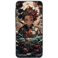 Maniacase Etui Voor Samsung Galaxy A16 demonendoder Tanjiro anime manga