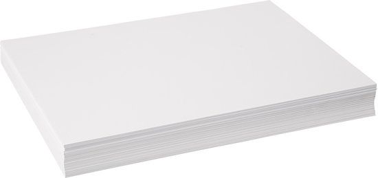 creotime Tekenpapier A3 140 gr 250 vellen - Wit