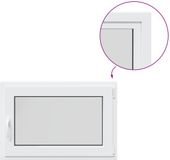 vidaXL Kelderraam RISOR 90 x 55 cm PVC en Glas