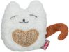 Trixie Kat Stof / Pluche Met Kattenkruid / Catnip Wit / Beige Kattenspeelgoed 8 cm