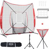 VEVOR 7x7 ft Honkbal-softbal Oefennet