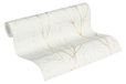 A.S. Création Bos Behang Blooming Vliesbehang 10.05 m x 0.53 m, crème, beige, metallic