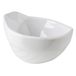 APS 79038 schaal FRIENDLY, dipschaal, snackschaal, van gerecycled kunststof (PET), 7,5 x 7 cm, hoogte 4,5 cm, 0,054 liter, wit