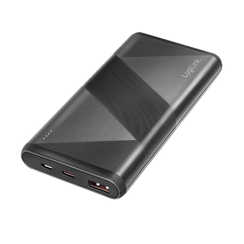 LogiLink PA0275 Powerbank - 10000 mAh - Quick Charge 3.0 - Zwart