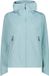 CMP Vrouwen waterdichte jas met vaste capuchon, Acqua, XS