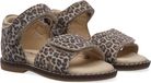 Ton & Ton Meisjes Platte sandalen - E1855-212 - Beige - Leer - Maat 25