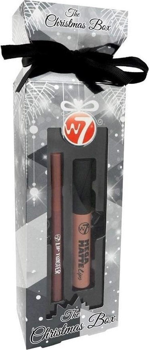 W7 cosmetics W7 x mass box - lip potlood / lipgloss