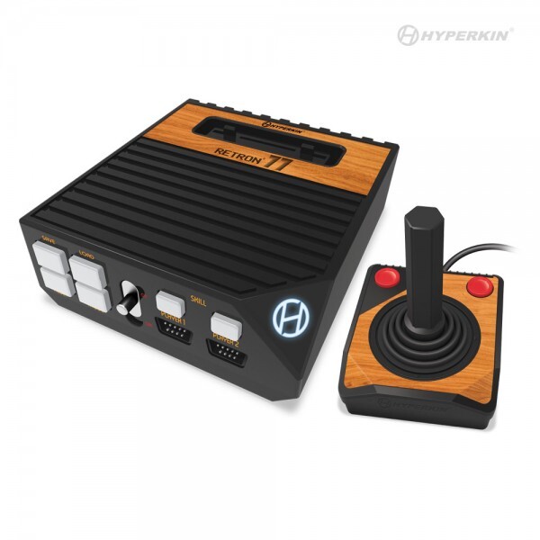 HyperKin RetroN 77 zwart, hout