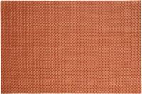 APS Placemat, fijne band, 45x33 cm, rood, 6 stuks