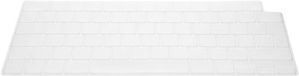 kwmobile siliconen toetsenbordbeschermer QWERTY (Russisch) geschikt voor Apple Macbook Air 15 M3 2024 A3114 - Keyboard cover in transparant