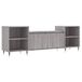 VidaXL meuble TV 160x35x55 cm bois de particules gris aspect chêne sonoma