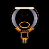 BeBulbs LED-Glühbirne Transparent Ghost Line CRI 90 G125 4,5W 300Lm E27 2200K Dimmbar - G05