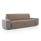 ECOMMERC3 Bankhoes voor 4-zits, 190 x 220 cm, effen, zacht, 100% Made in Spain