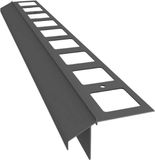 Renoplast Aluminium Dakrandprofiel K100R 200 cm Grafiet