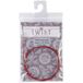 ChiaoGoo Twist RED Câble Interchangeable 55 cm Grande Connexion pour Aiguilles Circulaires 1 pièce