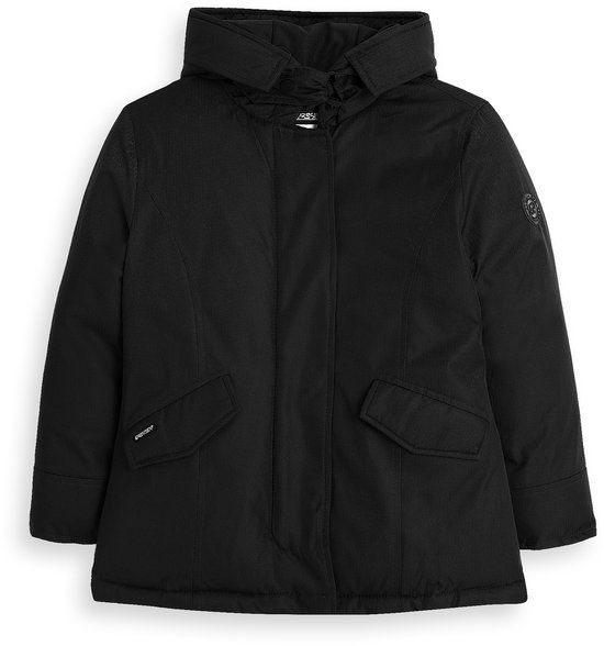 4PRESIDENT Peggy Parka met capuchon Zwart Kinderen Polyester