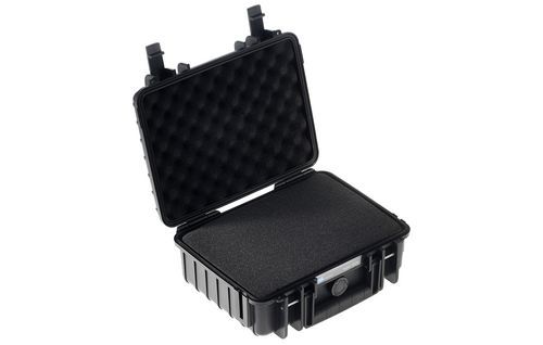 B&W International Type 1000 Outdoor Case - Black - Hard Case - Waterproof