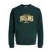JACK & JONES regular fit sweater met print - scarab