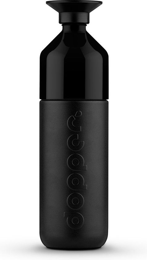 Dopper Thermosfles Insulated Drinkfles - Blazing Black - 1L