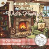 Cozy Winter Coloring Book for Adults - Cottagecore Winter Hearthside