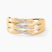 Grasiella Bague Or Jaune Diamant