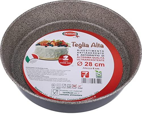 Graziano Ronde bakvorm - 28 cm - Anti-aanbaklaag - PFOA-vrij