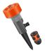 Gardena 2068-20 Twist Gazonsproeier - Draaiende Tuinsprinkler - 100 m² - Zwart/Grijs/Oranje
