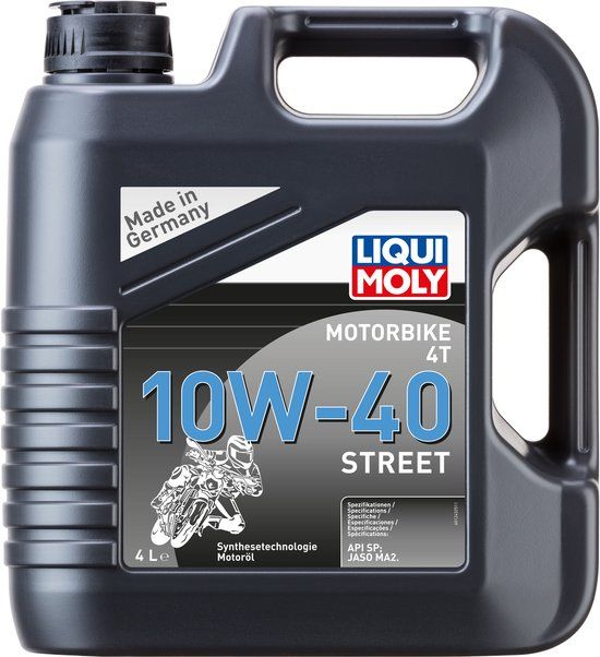Liqui Moly Motorbike 4T 10w40 Street Motorolie 4 liter