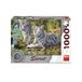 DinoToys Puzzel van witte tijgers - 1000 stukjes
